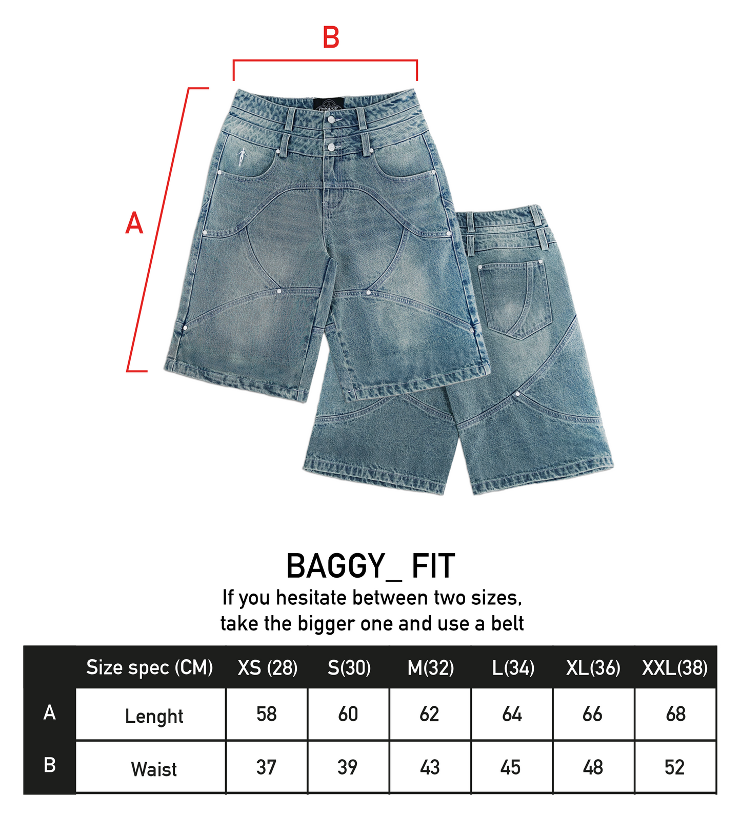 Light_Blue JORT 2 Days Delivery